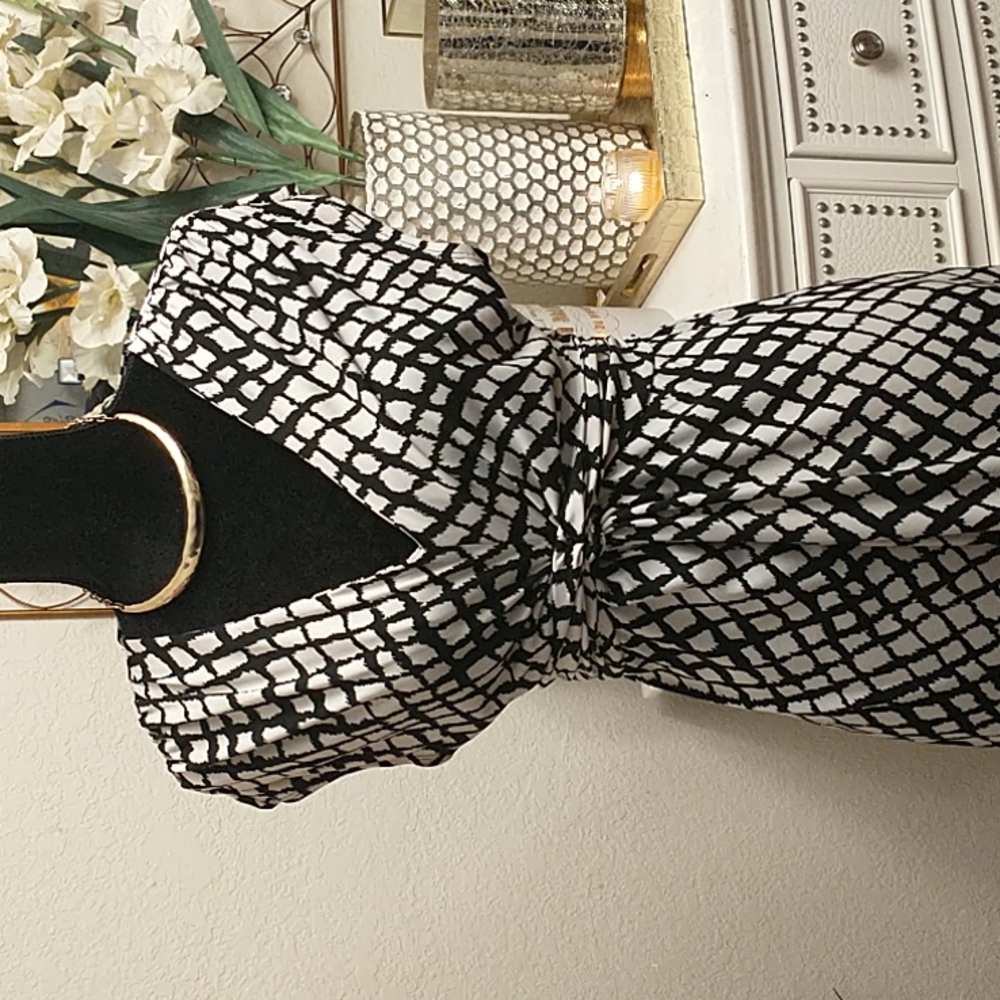 Apt. 9 Black & White Dress